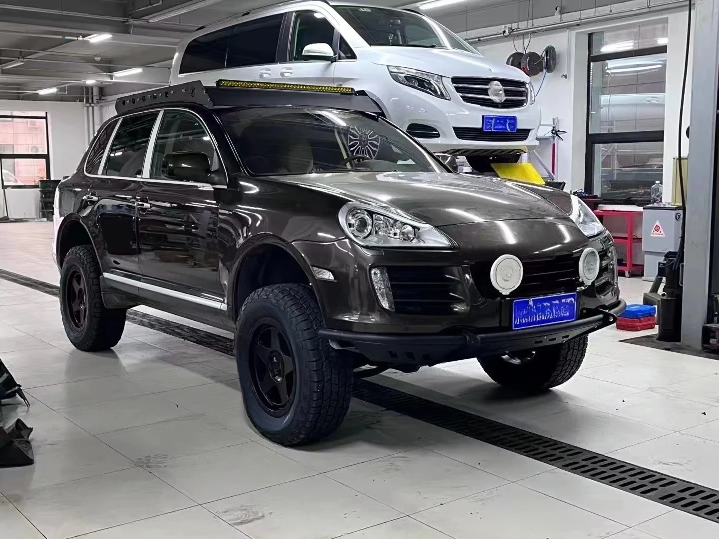 New Black Carbon Steel Material  955 Heavy Duty Sun Visor Roof Rack Modification Replacement Part